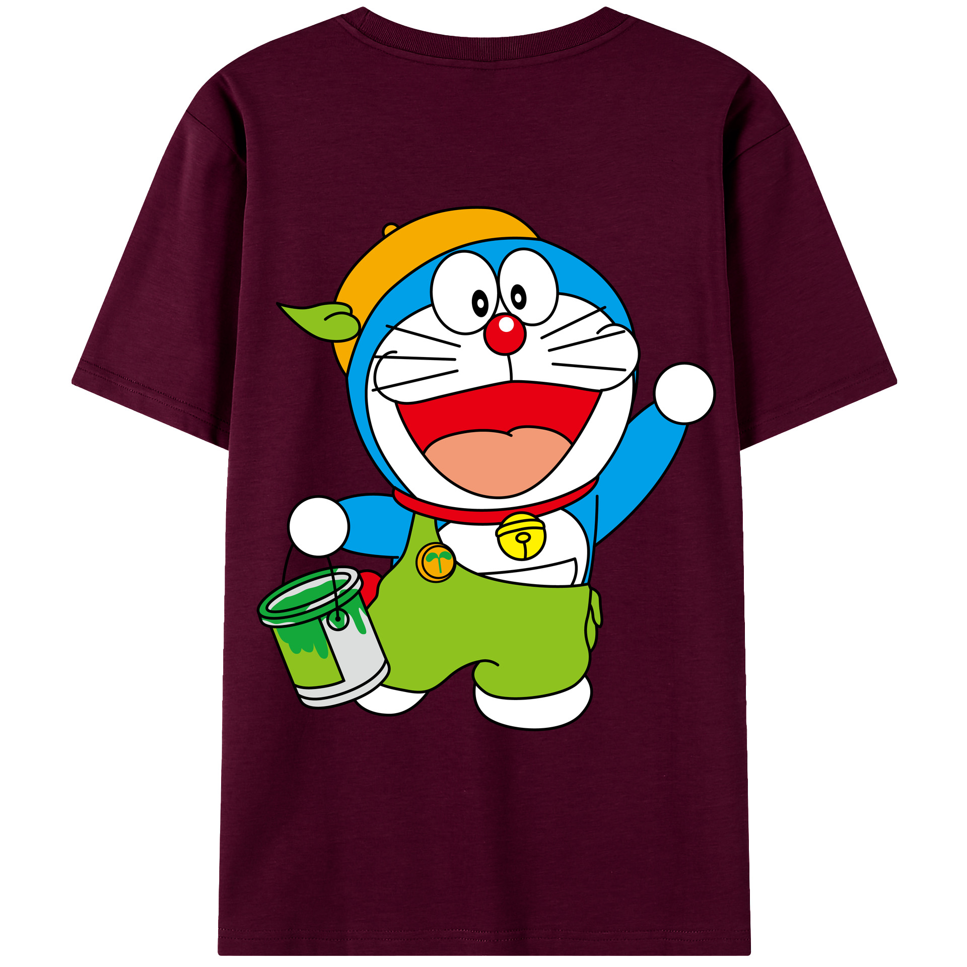 （画像用） ドラえもん Doraemon レディース半袖Tシャツ(バックプリント)